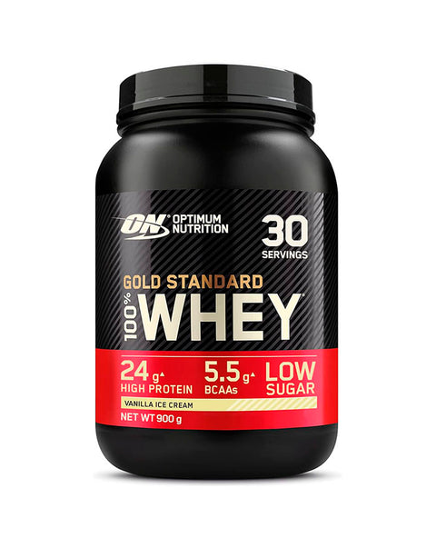 100% Whey Gold Standard - 896g Helado de Vainilla - Optimum Nutrition