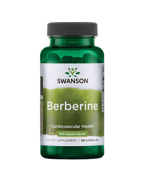 Berberina 400 mg - 60 Cápsulas - Swanson