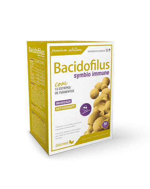 Bacidofilus Symbio Immune - 30 Cápsulas - Dietmed