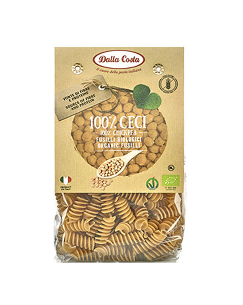 Fusilli de Grão de Bico S/ Glúten Bio - 250 grs