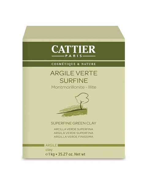 Argila Verde Superfina - 1kg - Cattier