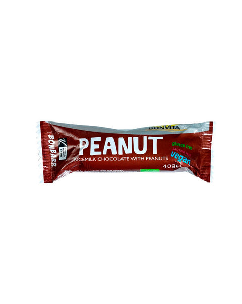 Organic Peanut Chocolate Bar - 40g - Bonvita