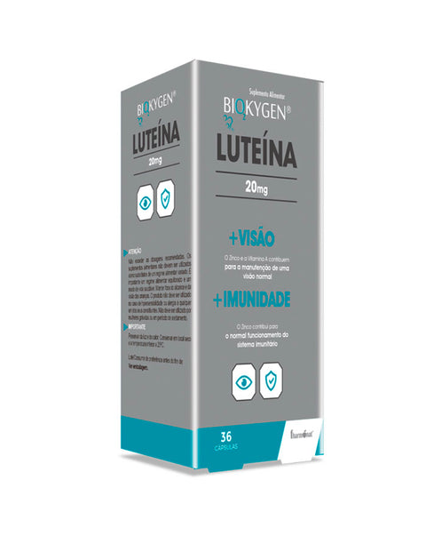 Luteína 20 mg – 36 Cápsulas – Biokygen Fharmonat