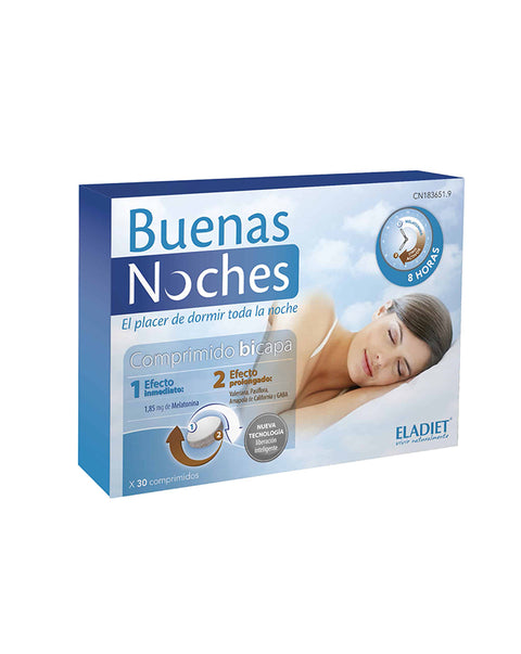 Good Nights (Buenas Noches) - 30 Tablets - Eladiet