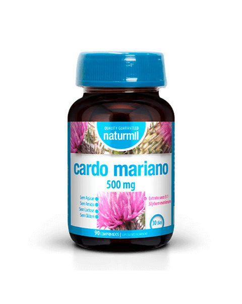 Cardo Mariano 500mg - 90 Comprimidos - Naturmil