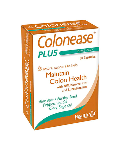 Colonease Plus - 60 Cápsulas - Health Aid