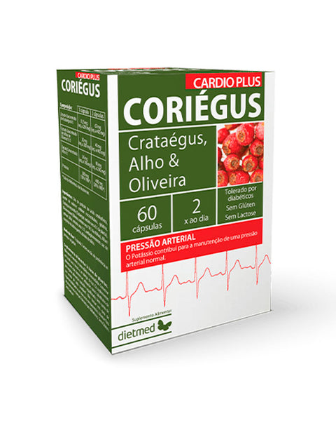 Coriégus Cardio Plus - 60 Cápsulas - Dietmed