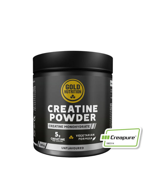 Monohidrato de creatina en polvo - 280 grs – Gold Nutrition