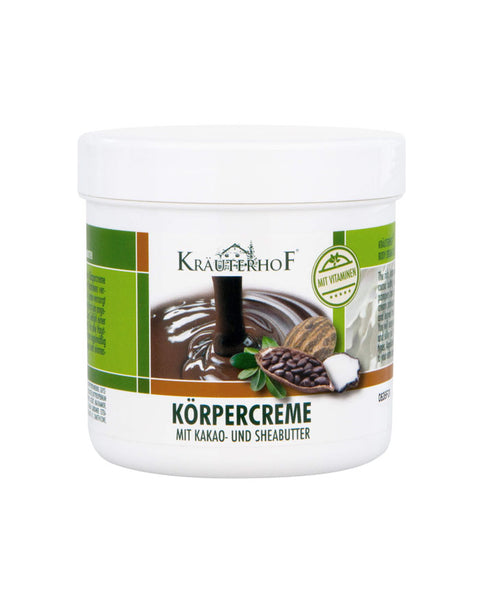 Crema Corporal de Manteca de Cacao y Karité - 250 ml - Kräuterhof