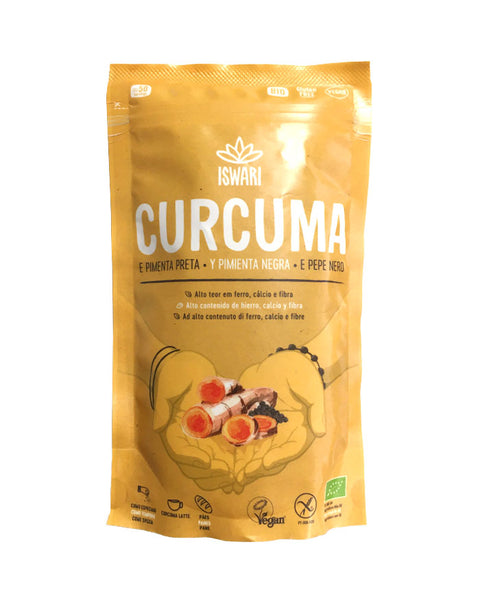 Cúrcuma y Pimienta Negra - 150 grs - Iswari