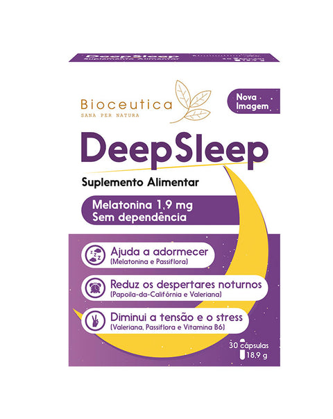 Deepsleep Melatonina 1,9 mg – 30 Cápsulas – Biocêutica