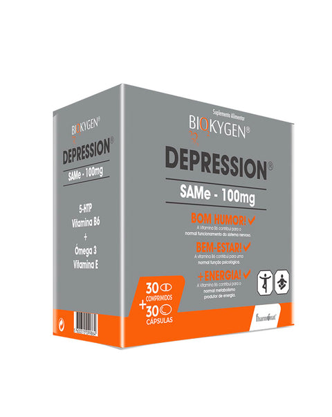 Depression - 30 Tablets + 30 Capsules - Biokygen Fharmonat