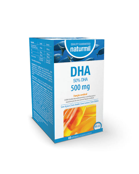 DHA 500mg - 60 Cápsulas - Dietmed