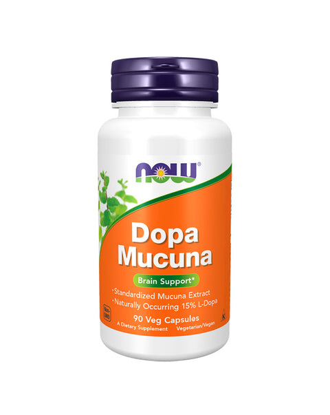 DOPA Mucuna - 90 Cápsulas - Now Foods