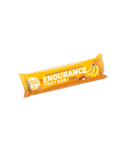 Barrita de Frutas Endurance Plátano y Almendra - 40g - Gold Nutrition