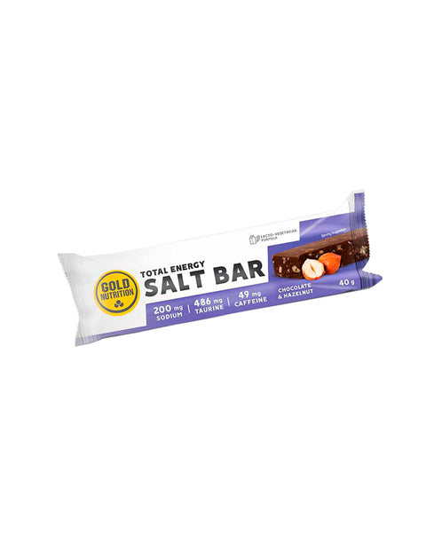 Endurance Salt Bar Chocolate e Avelã - 40g - Gold Nutrition