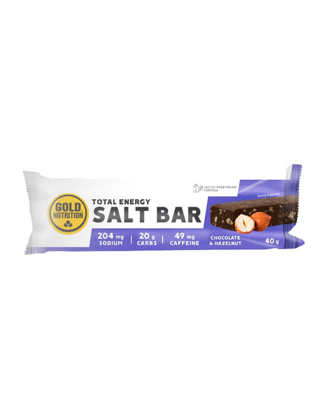 Barrita Endurance Salt Chocolate y Avellanas - 40g - Gold Nutrition