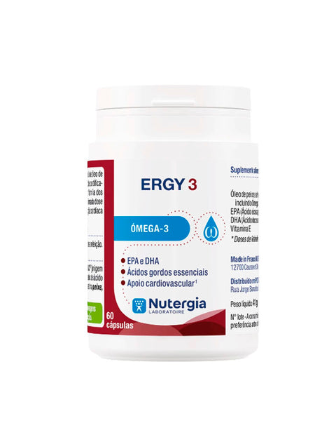 Ergy 3 - 60 Cápsulas - Nutergia