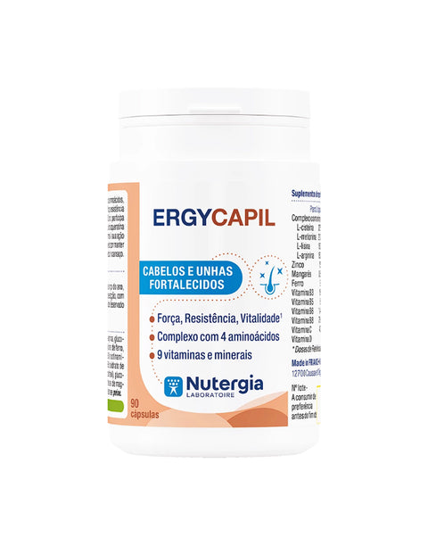 ErgyCapil - 90 Cápsulas - Nutergia