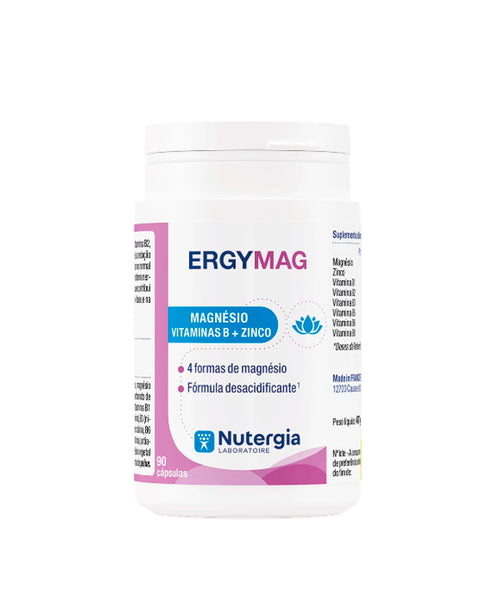 ErgyMag - 90 Cápsulas - Nutergia