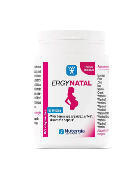 ErgyNatal - 60 Cápsulas - Nutergia