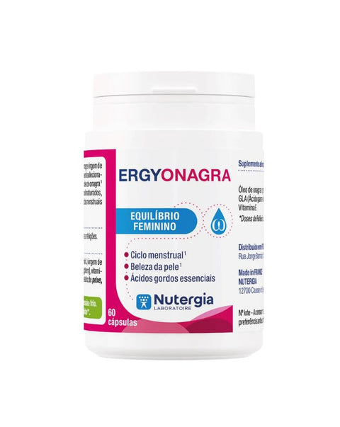 ErgyOnagra - 60 Cápsulas - Nutergia