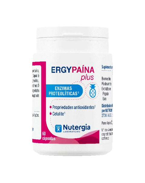 ErgyPaína Plus - 60 Cápsulas - Nutergia