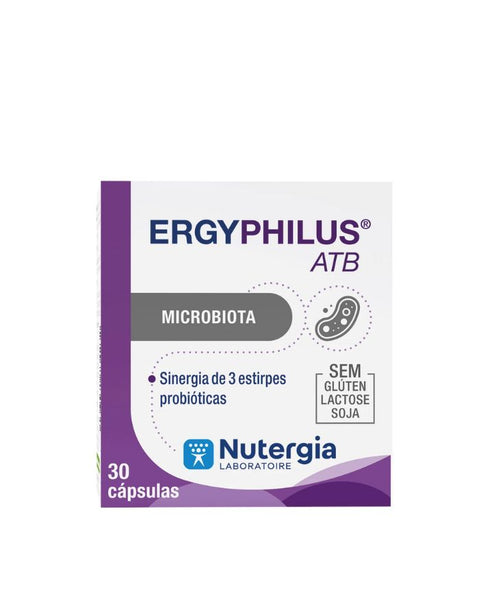 ErgyPhilus ATB - 30 Cápsulas - Nutergia