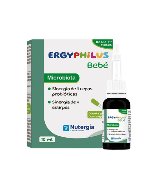 ErgyPhilus Bebé Gotas - 10ml - Nutergia