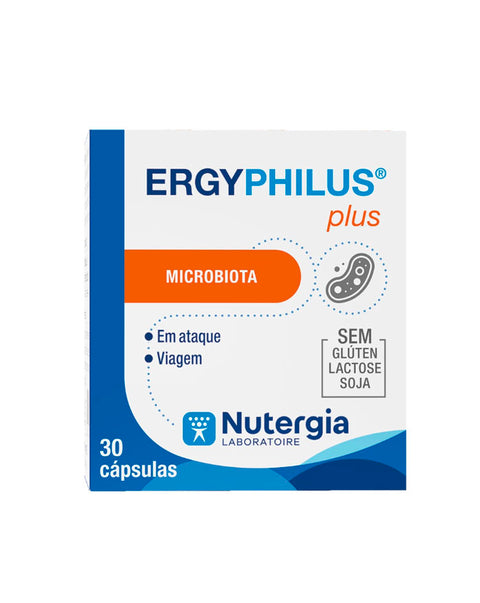 ErgyPhilus Plus - 30 Cápsulas - Nutergia