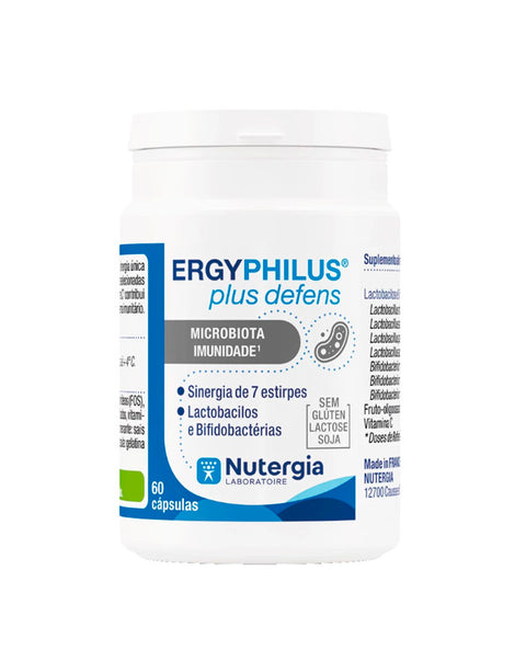 ErgyPhilus Plus Defens – 60 Cápsulas – Nutergia