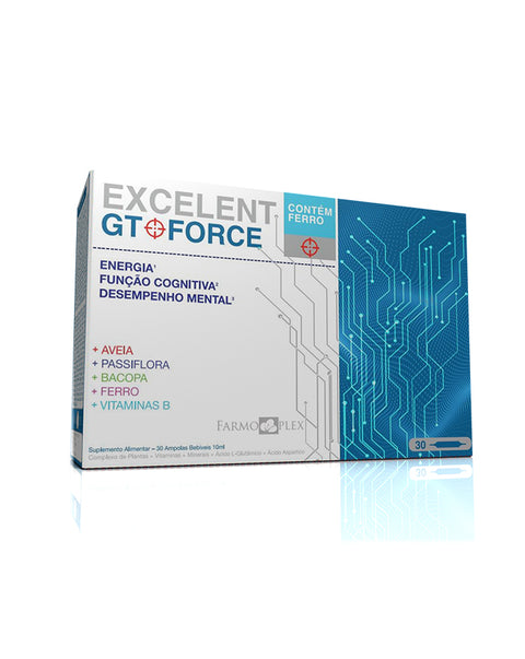 Excelent GT Force - 30 Ampolas - Farmoplex