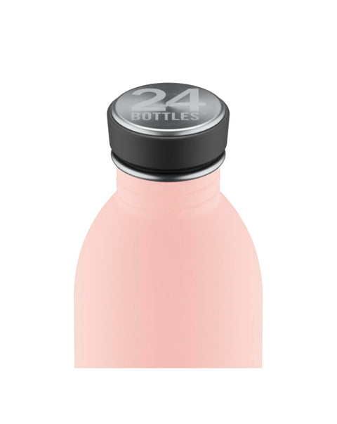 Urban Bottle Dusty Pink Stainless Steel Bottle - 500ml - Stone Finish