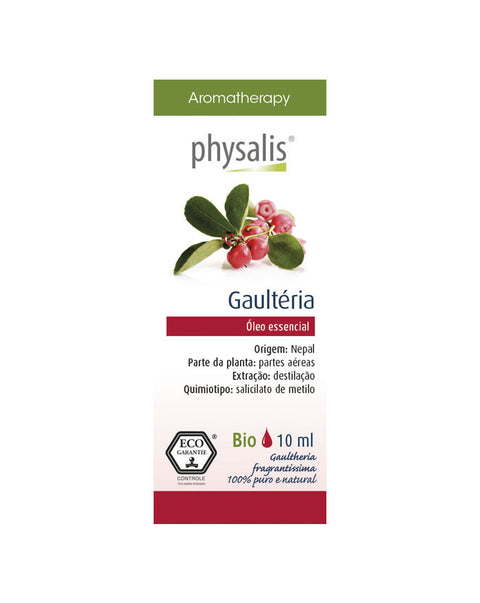 Óleo Essencial de Gaultéria Bio - 10ml - Physalis