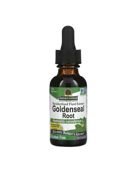 Goldenseal Raiz de Hidraste Extrato s/ Álcool - 30ml - Nature's Answer