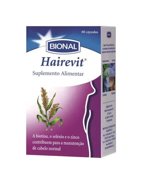 Hairevit (Pele, Cabelos e Unhas) - 60 Cápsulas - Bional