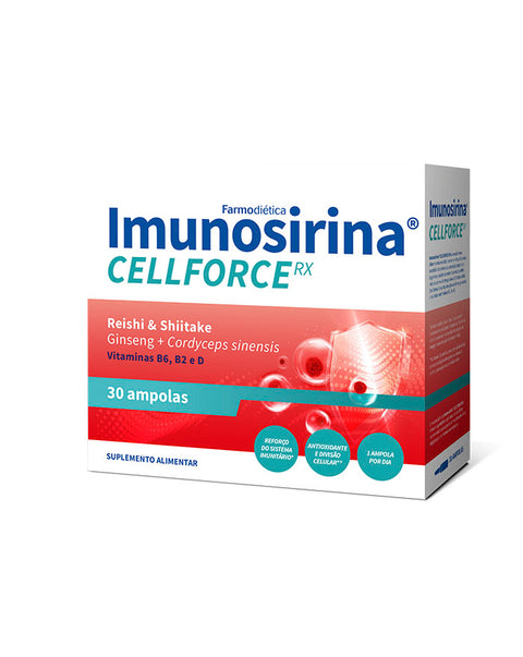 Immunosirin Cellforce RX - 30 Ampoules - Farmodiética