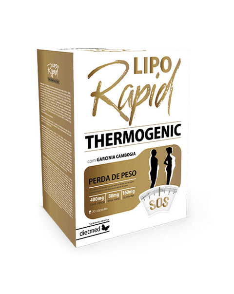 Liporapid Thermogenic - 30 Cápsulas - Dietmed