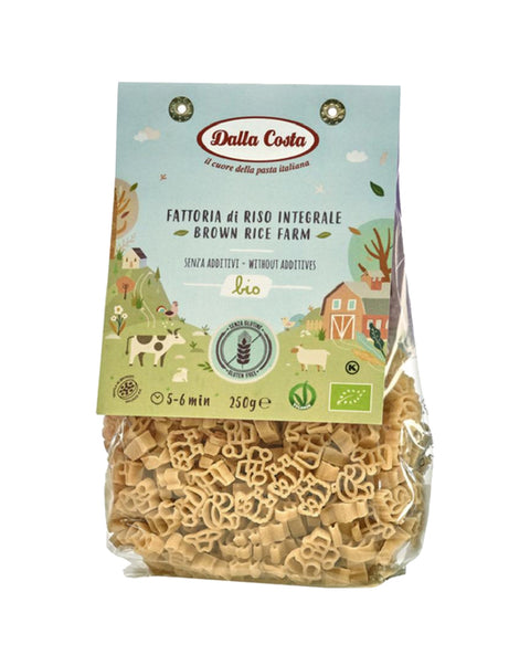 Massa de Arroz Integral  "A Quinta" S/ Glúten Bio - 250 grs - Dalla Costa