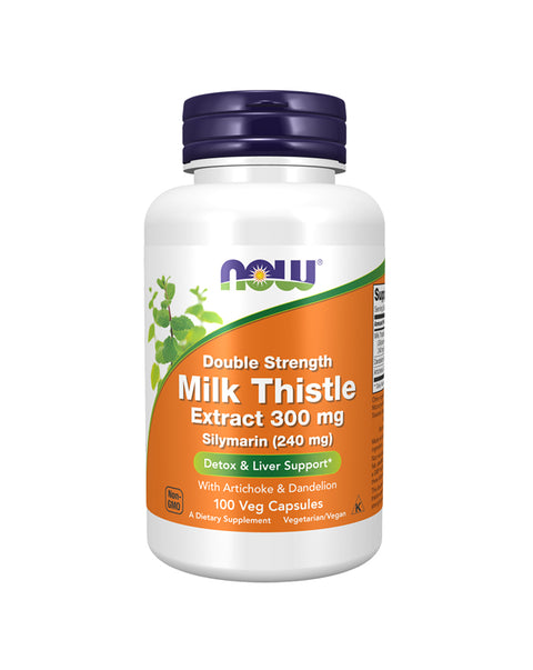 Milk Thistle (Extract) 300mg - 100 Capsules - Now Foods