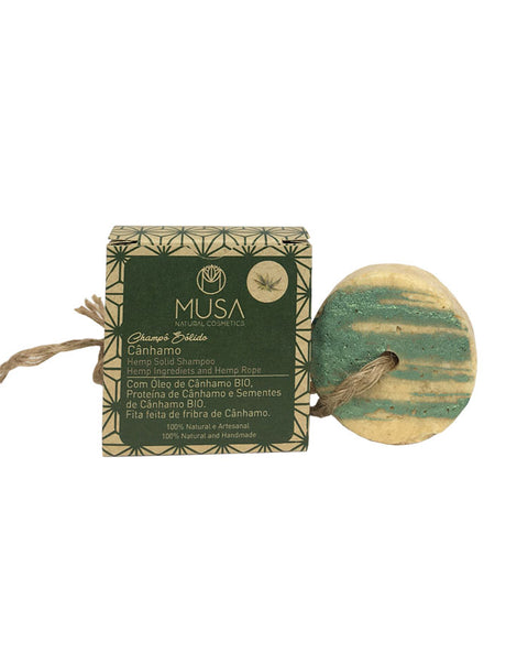 Hemp Solid Shampoo - Musa Natural Cosmetics