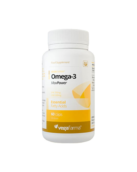 Omega 3 Max Power - 60 Cápsulas - Vegafarma