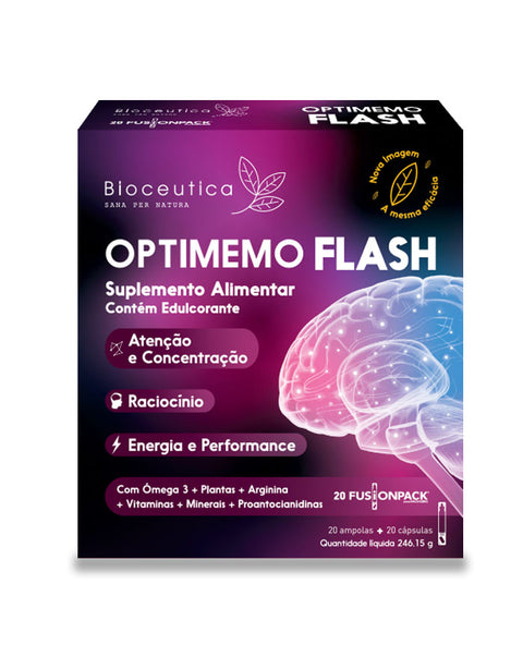 Optimemo Flash - 20 Fusionpack - Biocêutica