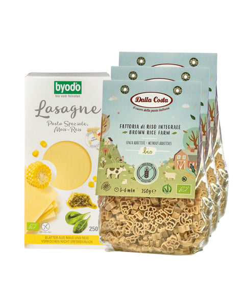 Organic Gluten Free Pasta Pack for Children