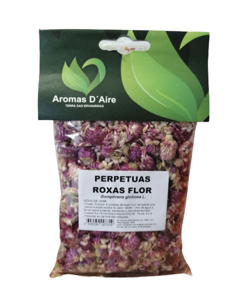 Perpétuas Roxas Flor - 50 grs