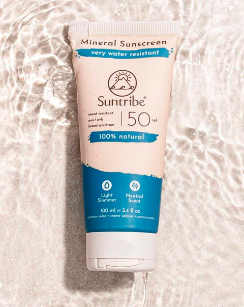 Protetor Solar Mineral Natural SPF 50 - 100 ml - Suntribe