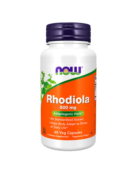 Rhodiola 500mg - 60 Cápsulas - Now Foods