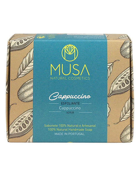 Sabonete Esfoliante de Cappuccino - 125 grs - Musa Natural Cosmetics