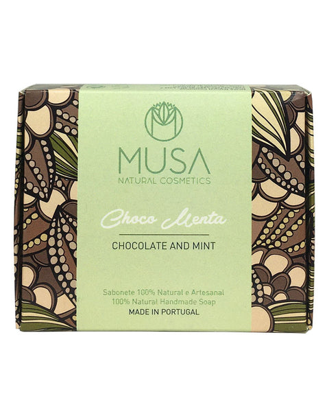 Sabonete de Choco Menta - 125 grs - Musa Natural Cosmetics