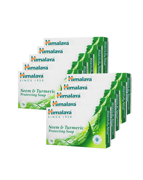 Pack Sabonetes Himalaya Neem e Curcuma 75grs x10 unidades